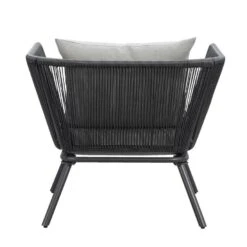 Loungestoel Almeria - Antraciet - 75x89x75 Cm -Tuin & Buiten 50105176 8000