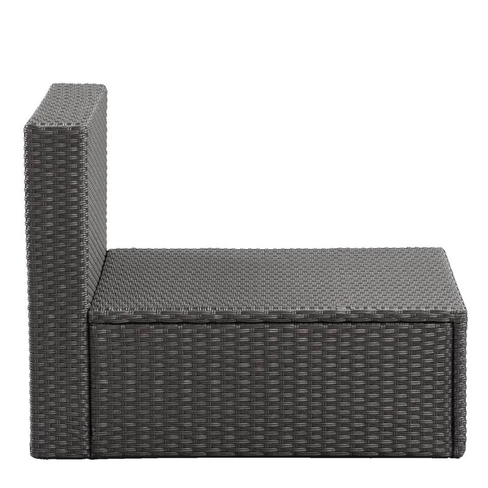 Le Sud Loungestoel Middenelement Dordogne - Antraciet - 84x72x66 Cm 5 Le Sud Loungestoel Middenelement Dordogne - Antraciet - 84x72x66 Cm - Afbeelding 3