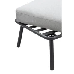 Hocker Almeria - Antraciet - 30x60x60 Cm -Tuin & Buiten 50105185 9001