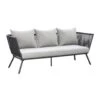 Loungebank Almeria - Antraciet - 75x200x75 Cm 1 Loungebank Almeria - Antraciet - 75x200x75 Cm -Tuin & Buiten 50205069