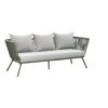 Loungebank Almeria - Olijfgroen - 75x200x75 Cm -Tuin & Buiten 50205070