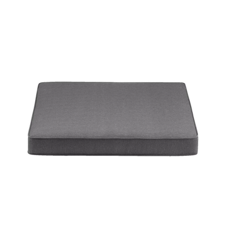 Le Sud Zit Loungekussen Brest - Grijs - 73x73x11 Cm 4 Le Sud Zit Loungekussen Brest - Grijs - 73x73x11 Cm - Afbeelding 2