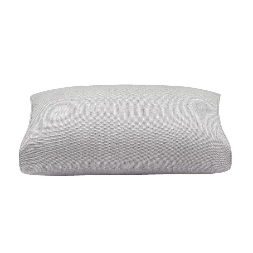 Le Sud Rugkussen Orleáns - Lichtgrijs - 60x43x12 Cm 4 Le Sud Rugkussen Orleáns - Lichtgrijs - 60x43x12 Cm - Afbeelding 2