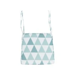 Beliani Zitkussen TERNI - Blauw Polyester -Tuin & Buiten 56247c167b1f4cedb4ef24afe6e895b5