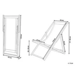 Beliani Tuinligstoel LOCRI - Grijs Polyester, Aluminium -Tuin & Buiten 6386f518a29540029f87ec0c63b386b9