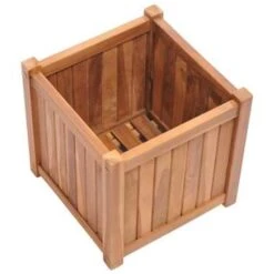 VidaXL Plantenbak Verhoogd 40x40x40 Cm Massief Teakhout -Tuin & Buiten 76f92f55d28740329a882aca6228a3f4