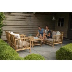 Exotan Bamboe Stoel - Bruin - 70x81x88 Cm 9 Exotan Bamboe Stoel - Bruin - 70x81x88 Cm -Tuin & Buiten 81016960 0103