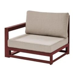 Beliani Loungeset TIMOR - Donkere Houtkleur Acaciahout -Tuin & Buiten 81039ac1c39f4e0f81e411d84bf6af32