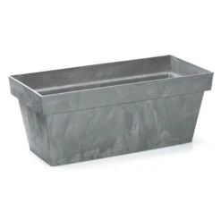 Prosperplast Plantenbak - Betonlook - Lichtgrijs - Kunststof - 60 Cm -Tuin & Buiten 8bbef04fa0d84fc18db8995ef00cac86