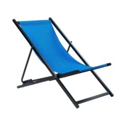 Beliani Tuinligstoel LOCRI II - Blauw Synthetisch Materiaal, Aluminium 8 Beliani Tuinligstoel LOCRI II - Blauw Synthetisch Materiaal, Aluminium -Tuin & Buiten 92321e8a4af14617afcca79247003444