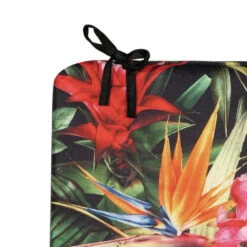 Anna's Collection Stoelkussen Bloem - Zwart/rood - 40 X 40 Cm 5 Anna's Collection Stoelkussen Bloem - Zwart/rood - 40 X 40 Cm -Tuin & Buiten 99790c11feba47b4b0d63c16c680de19