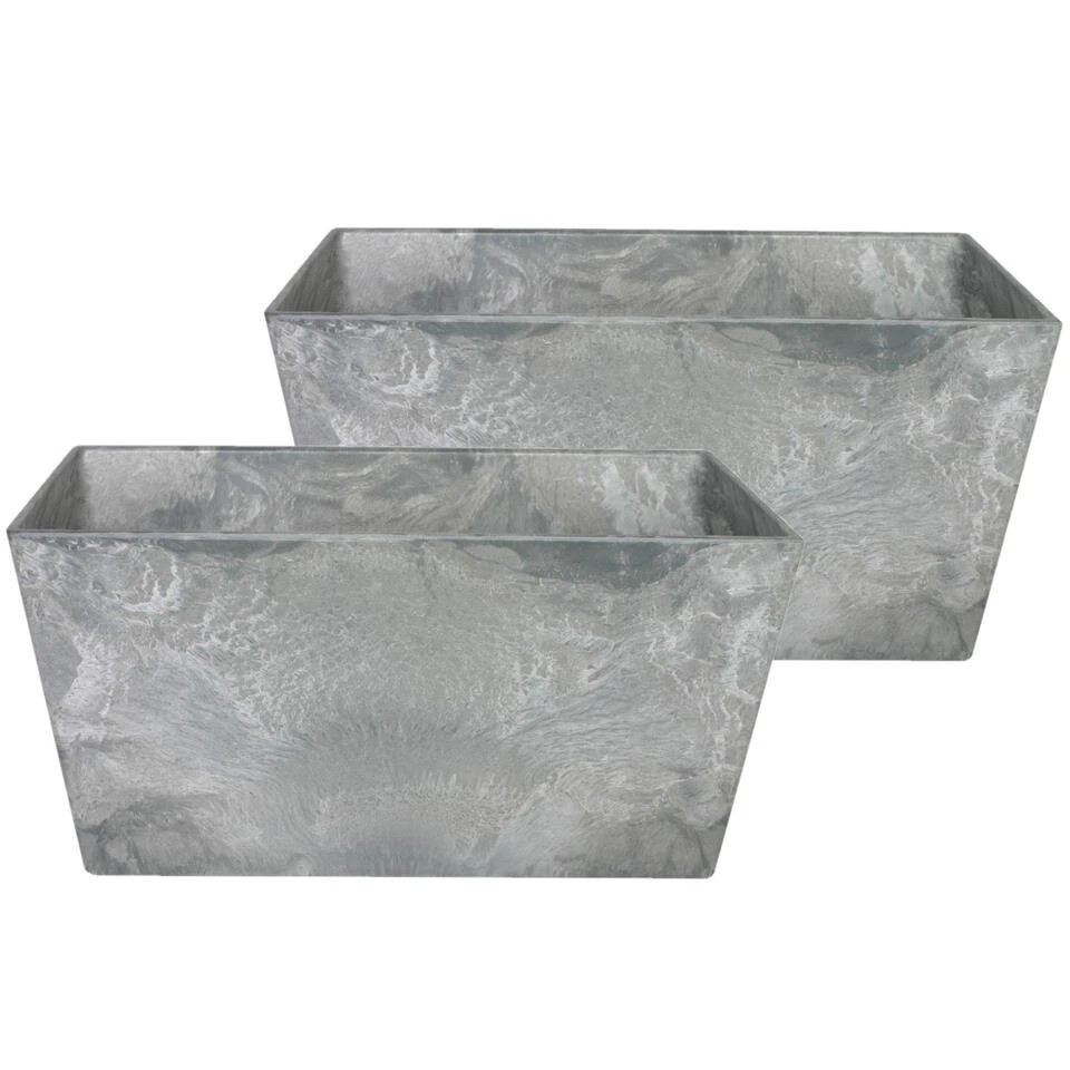 Steege Plantenbak - Gerecycled Kunststof - Grijs - 30 X 14 Cm 5 Steege Plantenbak - Gerecycled Kunststof - Grijs - 30 X 14 Cm - Afbeelding 3