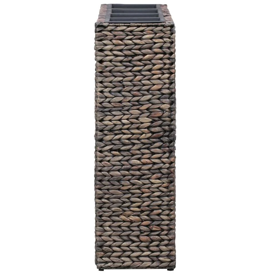 VidaXL Plantenbak Verhoogd Met 4 Potten Waterhyacint Bruin 6 VidaXL Plantenbak Verhoogd Met 4 Potten Waterhyacint Bruin - Afbeelding 4