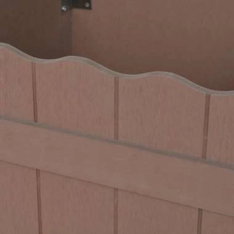 VidaXL Plantenbak Verhoogd 40x40x25 Cm HKC Bruin 4 VidaXL Plantenbak Verhoogd 40x40x25 Cm HKC Bruin - Afbeelding 2