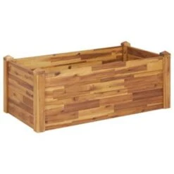VidaXL Plantenbak Verhoogd 110x60x44 Cm Massief Acaciahout -Tuin & Buiten c024c549090b4f57964ac9fac23ac69e