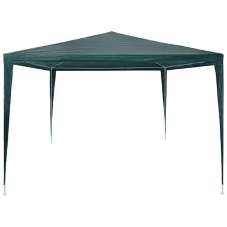 VidaXL Partytent 3x4 M PE Groen 5 VidaXL Partytent 3x4 M PE Groen - Afbeelding 3