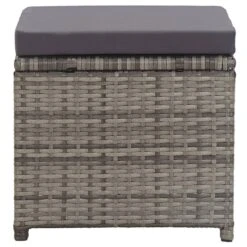 VidaXL Tuinkrukken 2 St Met Kussens Poly Rattan Antraciet 9 VidaXL Tuinkrukken 2 St Met Kussens Poly Rattan Antraciet -Tuin & Buiten cc4b5da6cf4549239d2e732b75463b6c