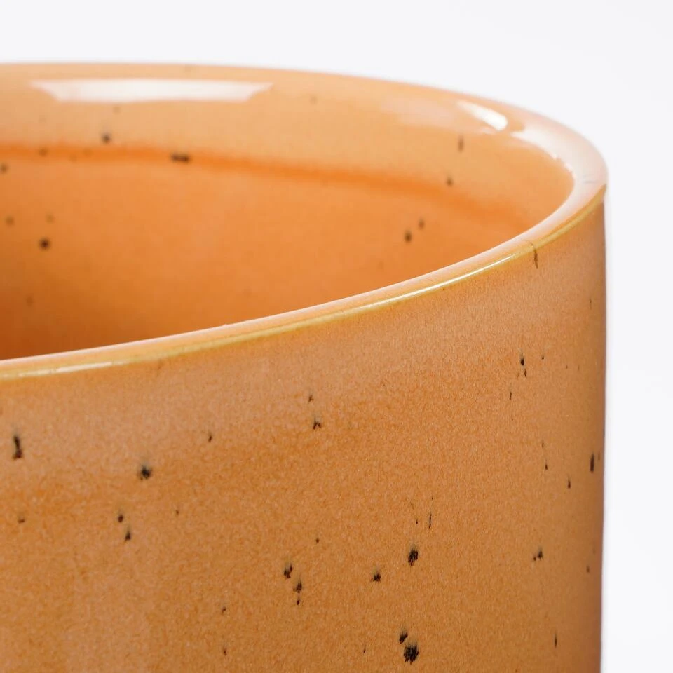 Mica Decorations Lago Bloempot - H16,5 X Ø18 Cm - Bruin 4 Mica Decorations Lago Bloempot - H16,5 X Ø18 Cm - Bruin - Afbeelding 2