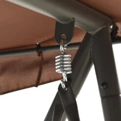 VidaXL Schommelbank Voor Buiten Met Luifel Koffiekleurig 9 VidaXL Schommelbank Voor Buiten Met Luifel Koffiekleurig -Tuin & Buiten cfe6933272f34a9c966e1b1db974f244