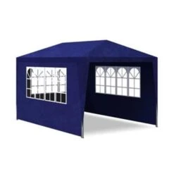 VidaXL Partytent 3x4 M Blauw -Tuin & Buiten dfee822be9b0458a8a377afff8ad06e5