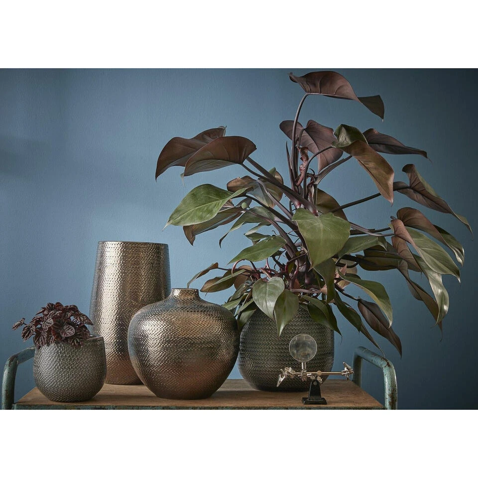 Mica Decorations Bloempot Gabriel - Bronskleurig - Keramiek - 35 Cm 6 Mica Decorations Bloempot Gabriel - Bronskleurig - Keramiek - 35 Cm - Afbeelding 4