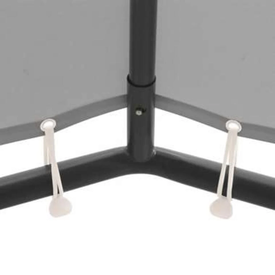 VidaXL Prieel 4x4 M Antraciet 6 VidaXL Prieel 4x4 M Antraciet - Afbeelding 4