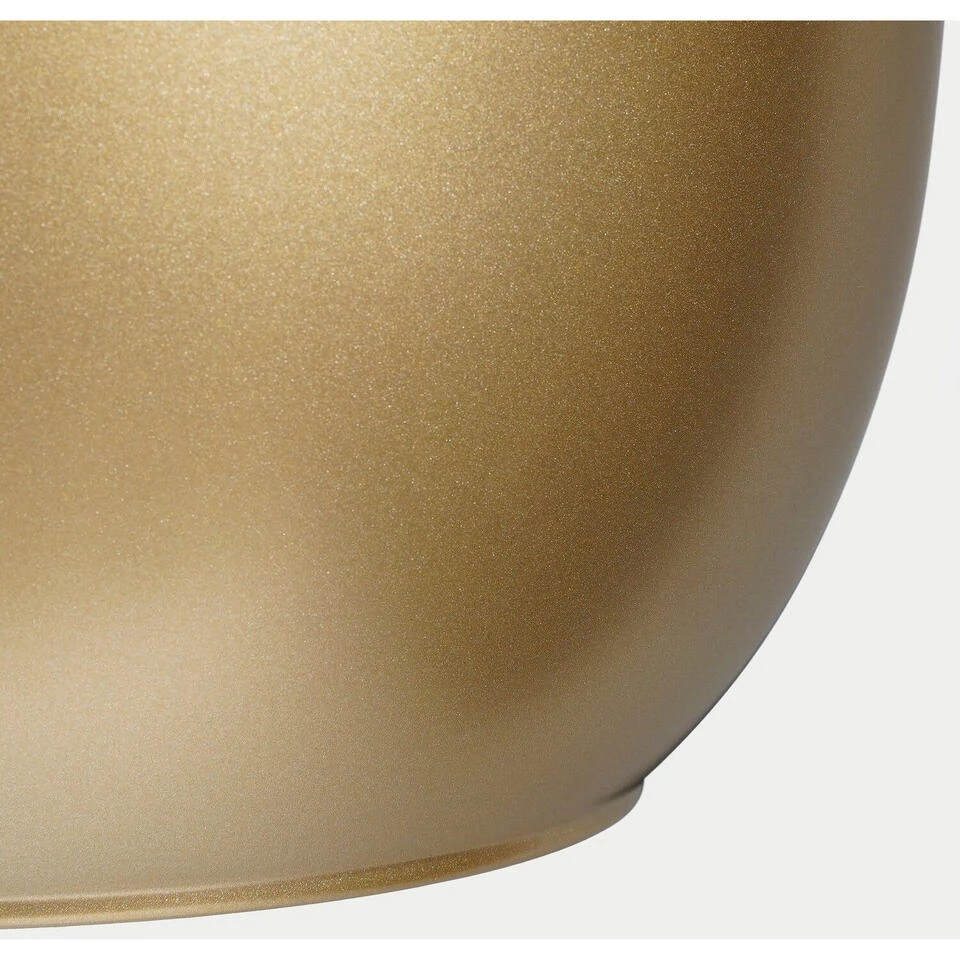 Mica Decorations Bloempot - Goudkleurig - Keramiek - 25 X 23 Cm 5 Mica Decorations Bloempot - Goudkleurig - Keramiek - 25 X 23 Cm - Afbeelding 3