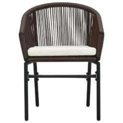 VidaXL Tuinstoelen 2 St PE-rattan Bruin 8 VidaXL Tuinstoelen 2 St PE-rattan Bruin -Tuin & Buiten e36883c2a11f4b89bafa19fdaa9438d3