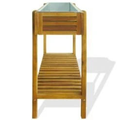VidaXL Plantenbak Verhoogd Massief Acaciahout En Zink -Tuin & Buiten e50b9137af5748ca886aea885ca8f0d4