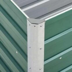 VidaXL Plantenbak Verhoogd 240x40x77 Cm Gegalvaniseerd Staal Groen -Tuin & Buiten ea1f9dea14e9447495526b51f315ae2d
