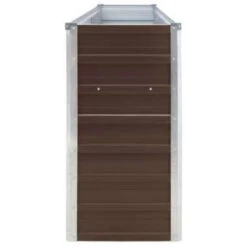 VidaXL Plantenbak Verhoogd 320x40x77 Cm Gegalvaniseerd Staal Bruin 9 VidaXL Plantenbak Verhoogd 320x40x77 Cm Gegalvaniseerd Staal Bruin -Tuin & Buiten ea483e8348c34f31b42eeb9c1143433b