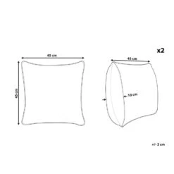 Beliani Buitenkussen POULIANA - Groen Polyester 8 Beliani Buitenkussen POULIANA - Groen Polyester -Tuin & Buiten ebc996c6af5a40cc8033f7cb2bc07e13 1