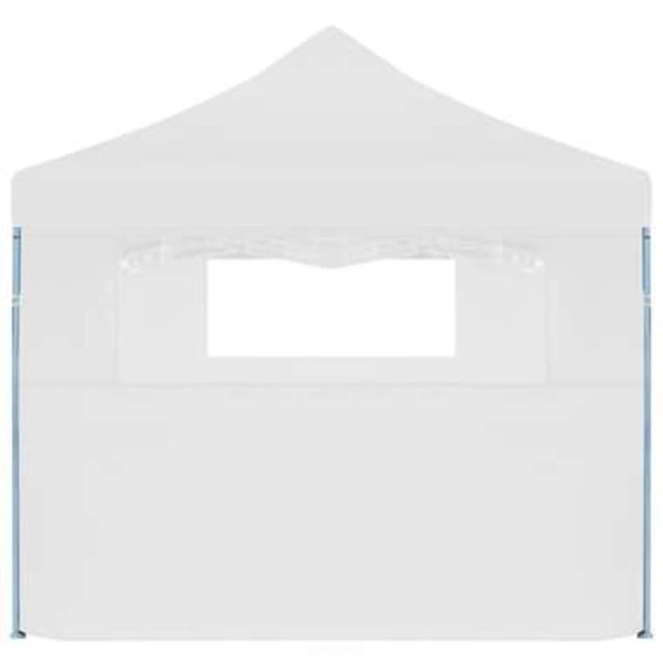 VidaXL Partytent Pop-up Met 5 Zijwanden 3x9 M Wit 6 VidaXL Partytent Pop-up Met 5 Zijwanden 3x9 M Wit - Afbeelding 4