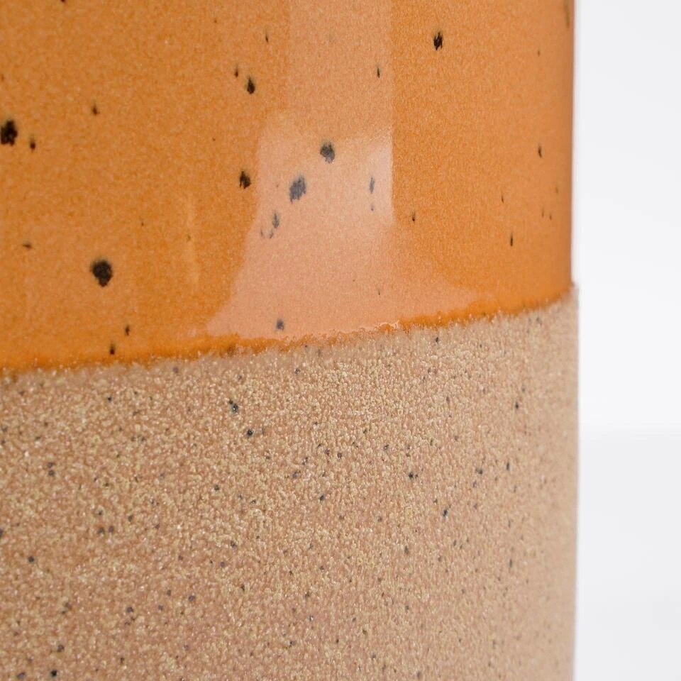 Mica Decorations Lago Bloempot - H16,5 X Ø18 Cm - Bruin 5 Mica Decorations Lago Bloempot - H16,5 X Ø18 Cm - Bruin - Afbeelding 3