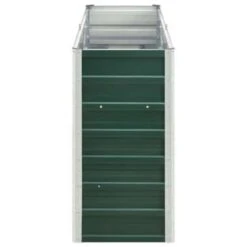 VidaXL Plantenbak Verhoogd 240x40x77 Cm Gegalvaniseerd Staal Groen -Tuin & Buiten fdbeead874a64ab4a44229f861ac8b89