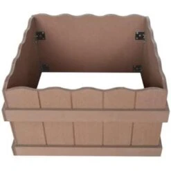 VidaXL Plantenbak Verhoogd 40x40x25 Cm HKC Bruin 9 VidaXL Plantenbak Verhoogd 40x40x25 Cm HKC Bruin -Tuin & Buiten fdd44931dff34cf29b5869b8c7677db0