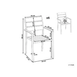 Beliani Tuinstoel VERNIO - Zwart Kunsthout 8 Beliani Tuinstoel VERNIO - Zwart Kunsthout -Tuin & Buiten fe8f5d6d105948c0aa71b764c91fed80